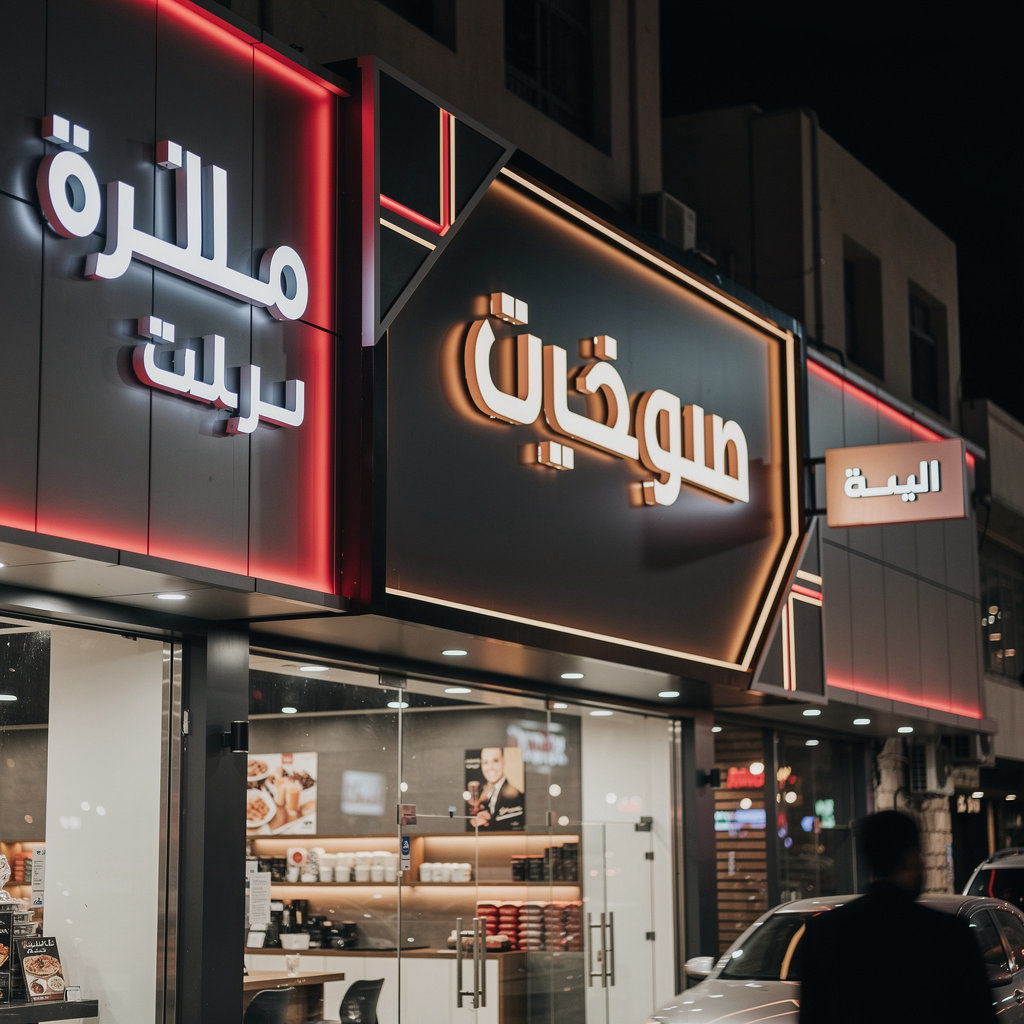 الكلادينج والتشطيبات - قمم الحروف البارزة